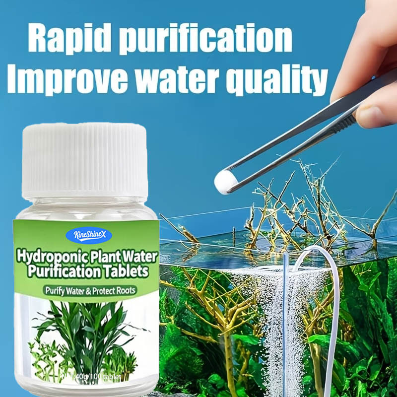 Plant Aquarium Pot - Tabletas de Purificación de Agua Hidropónica