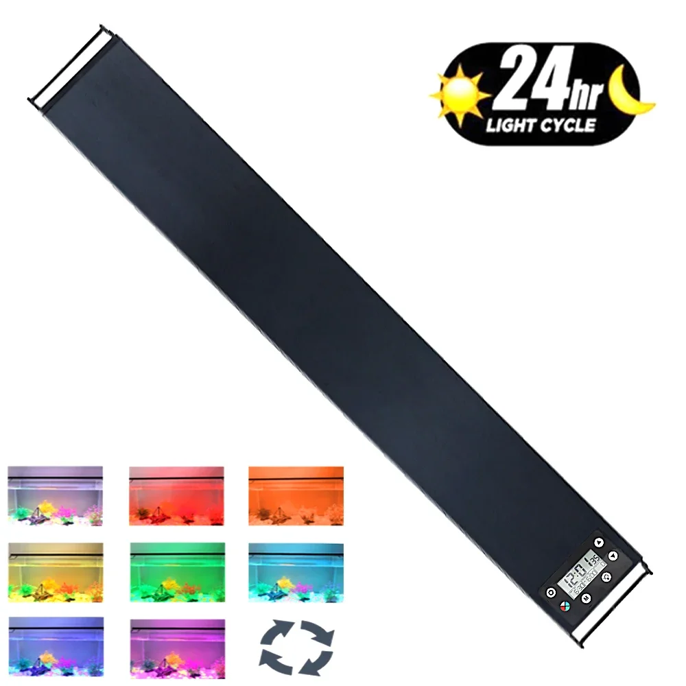 Aquarium Plant Light - Lámpara LED de espectro completo para