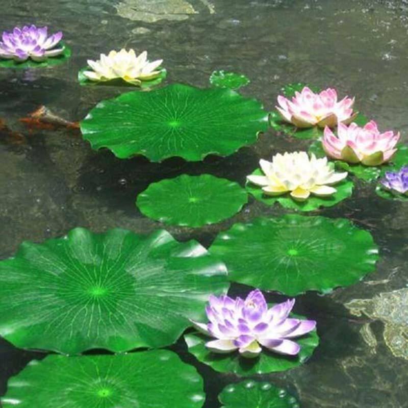 Aquarium Plant Substrate - Hojas de Loto Artificiales 2026 sin