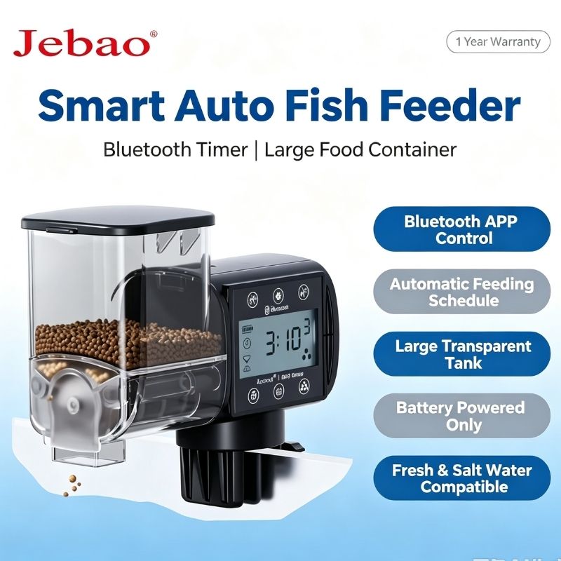 Aquarium Fertilizer - Alimentador Automático Inteligente para Peces Jebao