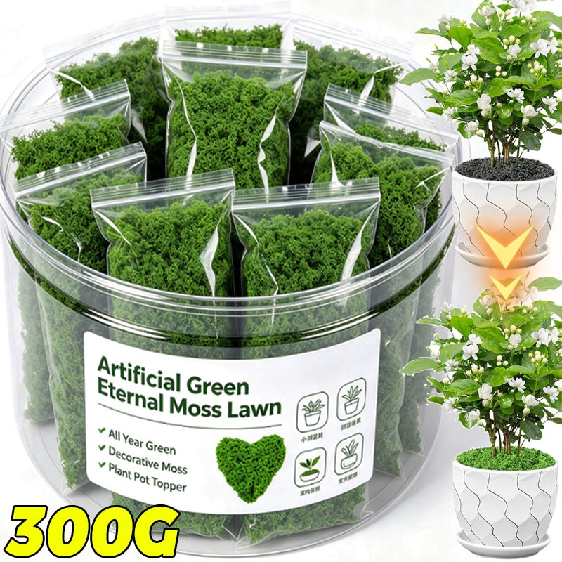 Aquarium Moss - Plantas Verdes Artificiales, Musgo de Vida