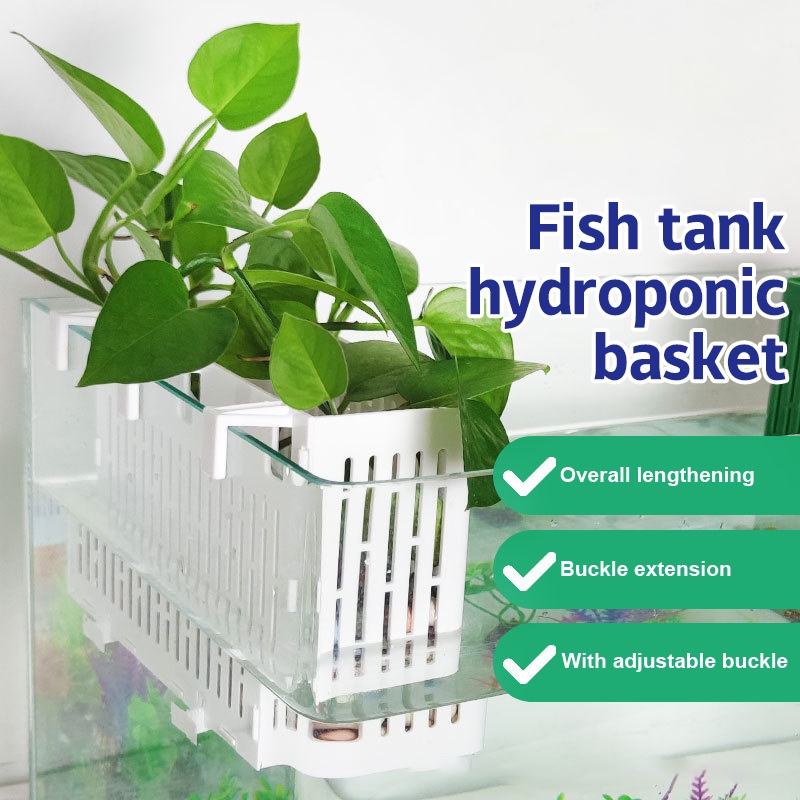 Aquarium Plant Substrate - 【F】Maceta colgante para acuario, soporte para