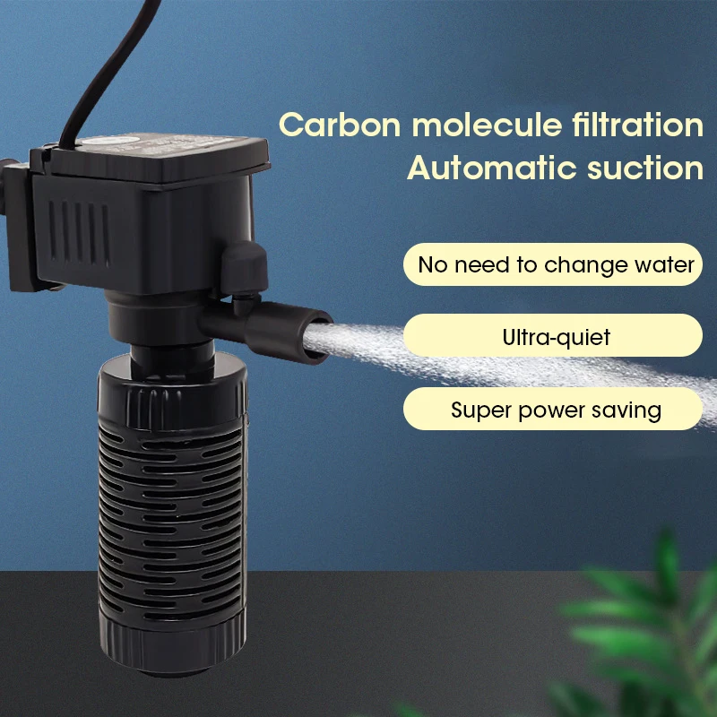 Planted Aquarium Cleaning - Mini filtro para acuarios, bomba sumergible