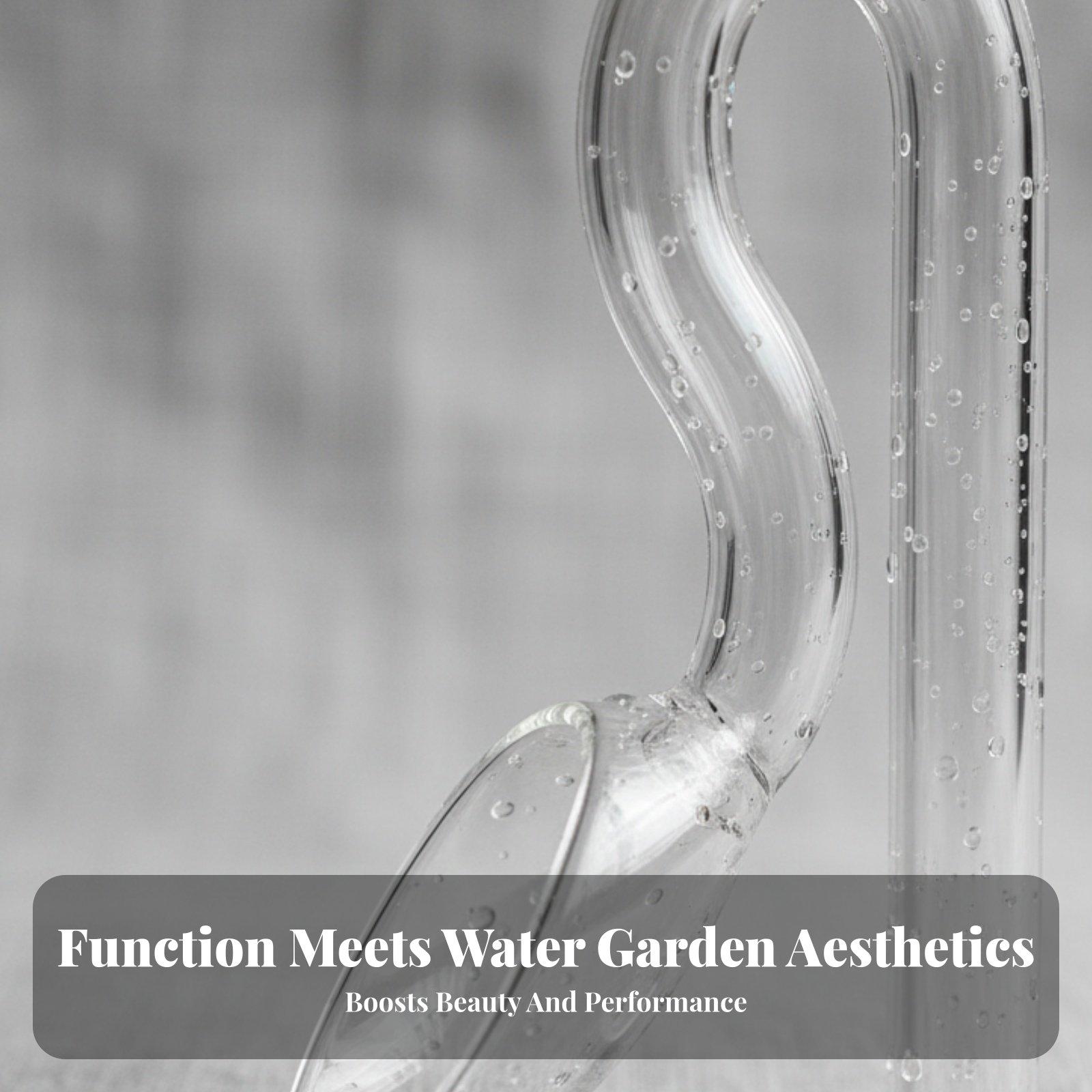 Tubo de vidrio tipo lirio para - Aquarium Planted Tank Filter reseña y precio