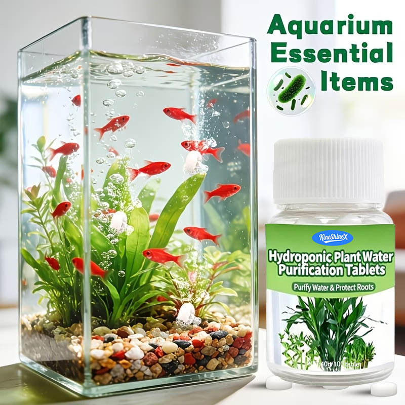 Tabletas de Purificación de Ag - Plant Aquarium Pot reseña y precio