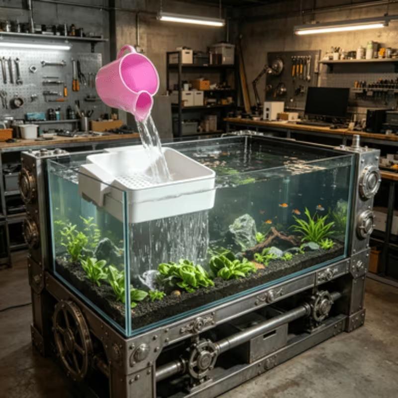 Nuevo Difusor de Flujo de Agua - Aquarium Plant Holder reseña y precio