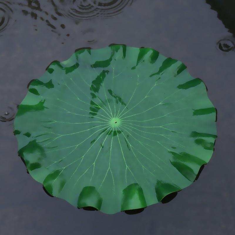 Hojas de Loto Artificiales 202 - Aquarium Plant Substrate reseña y precio