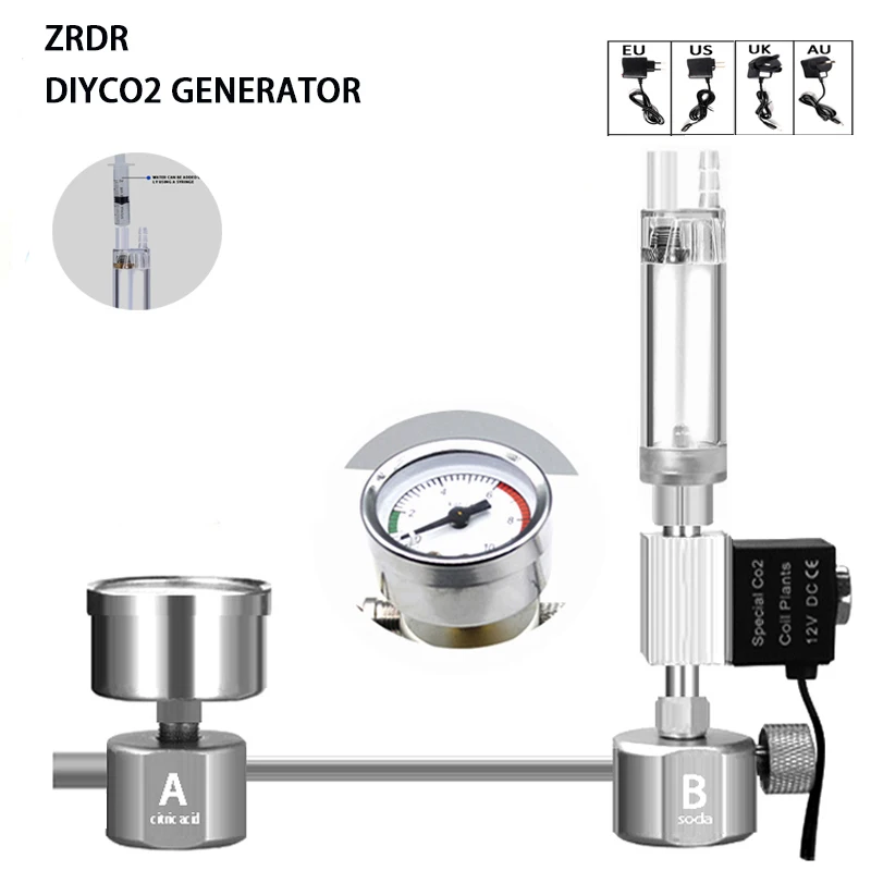 Kit de sistema generador de CO - Aquarium Liquid Carbon reseña y precio