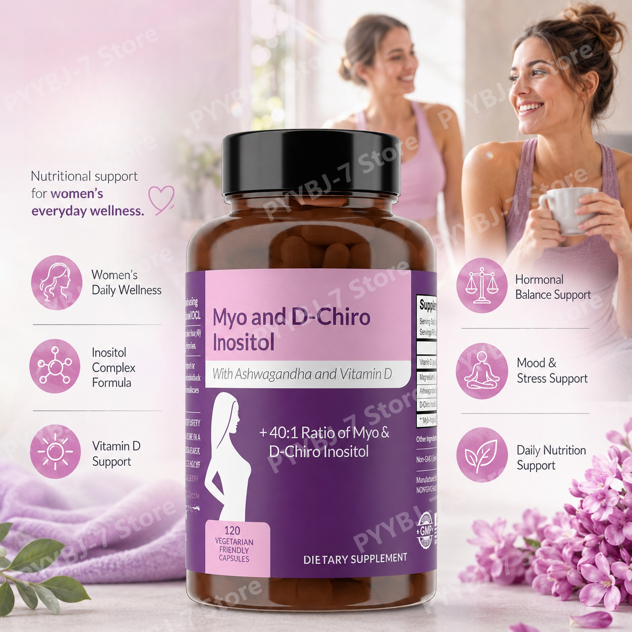 Cápsulas de Mioinositol y D-Ch - Planted Tank reseña y precio