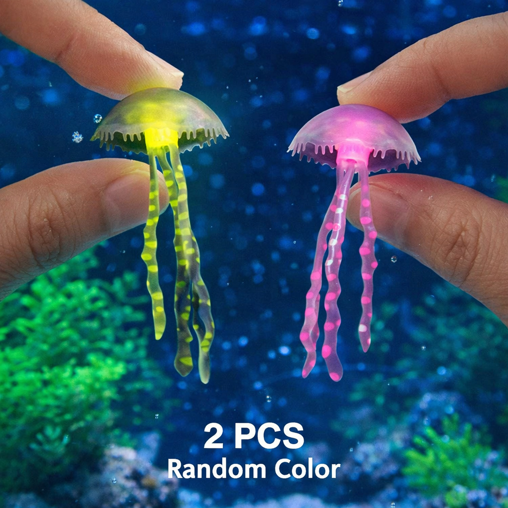 Medusas Luminosas de Simulació - Aquarium Plants Live reseña y precio