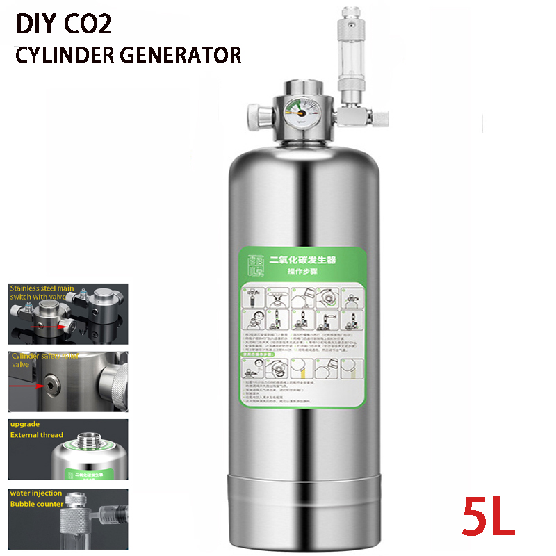 Generador de CO2 para acuario  - Aquarium Liquid Carbon reseña y precio