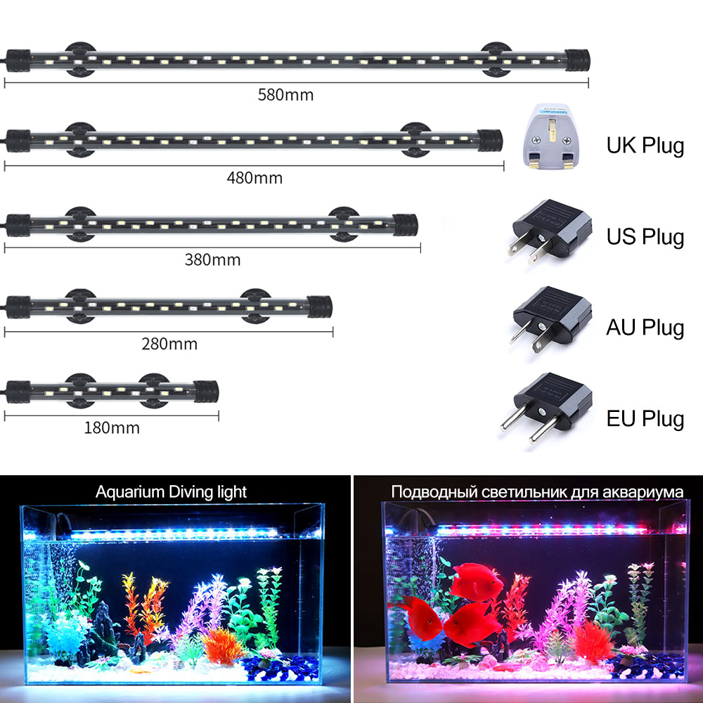 Luz LED para acuario de 90-260 - Aquarium Plant Substrate reseña y precio
