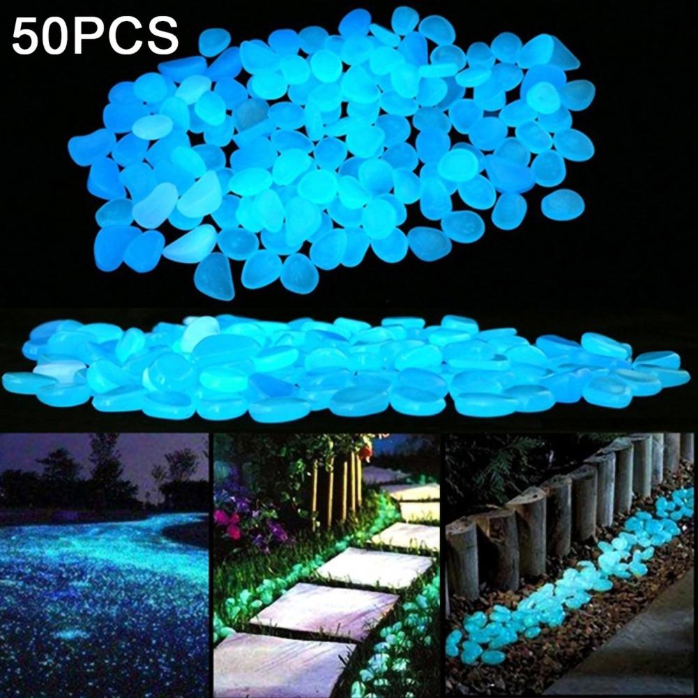 50 Piezas de Piedras Luminosas - Plant Aquarium Pot reseña y precio
