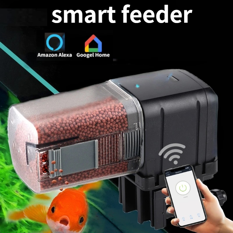 Alimentador de peces WiFi, ali - Aquarium Fertilizer reseña y precio