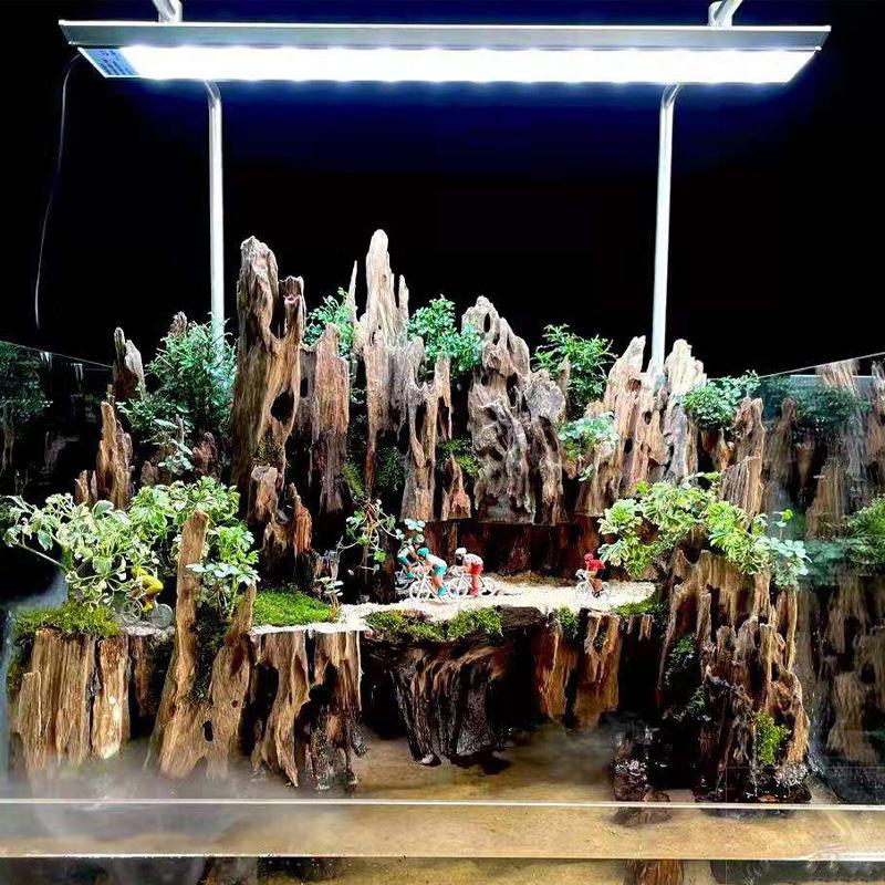 △   Decoración de acuario de m - Aquarium Driftwood reseña y precio