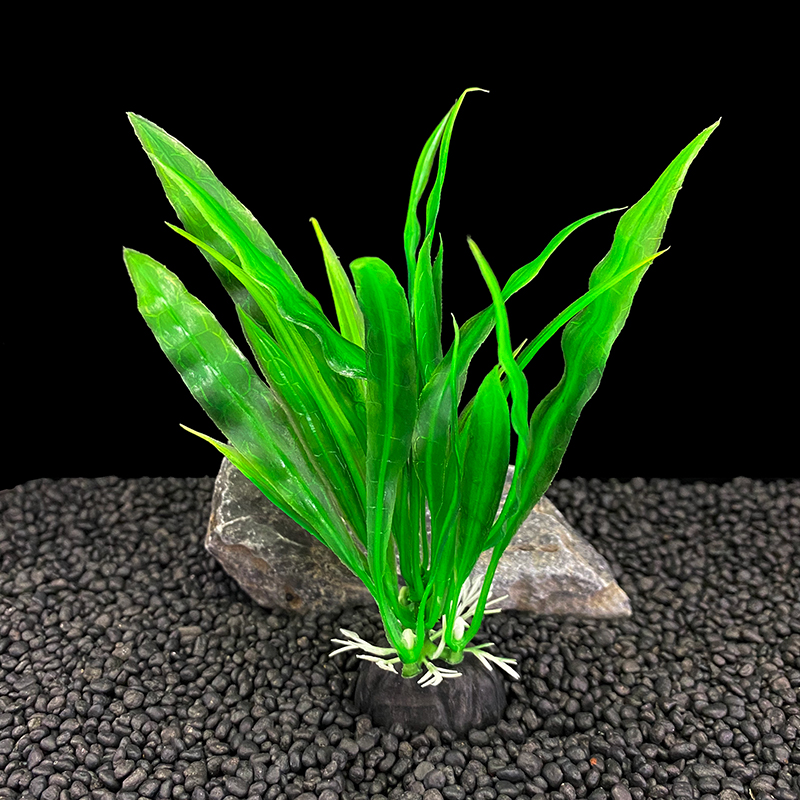 Plantas artificiales verdes pa - Aquarium Plants Live reseña y precio